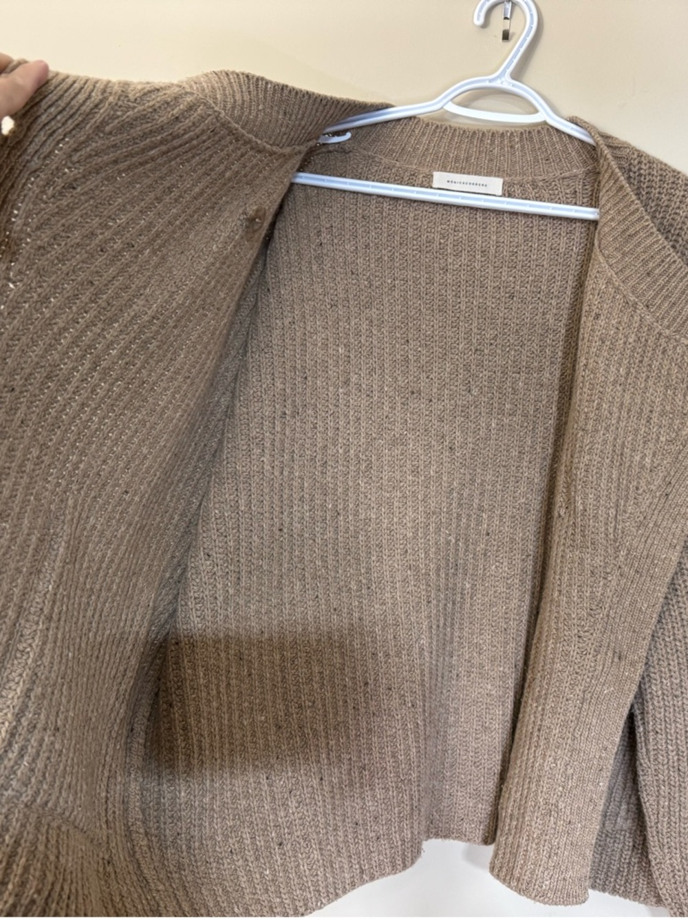 MONICA CORDERA Chunky Wool Cardigan (see measurements) - Picture 10 of 16